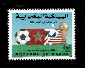 Morocco 1994 - FIFA World Cup USA, Soccer - Individual - Scott 779 - MNH