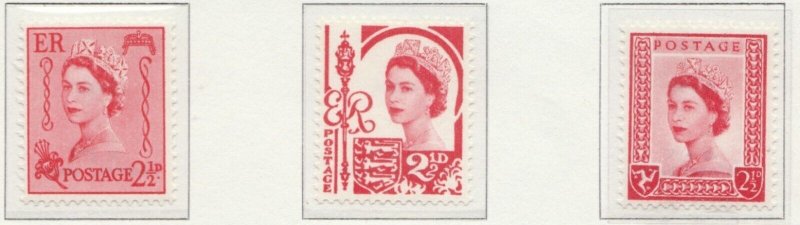 1964 GREAT UKAIN REGIONAL ISSUES MNH** 3-VALUES A28P45F30316-