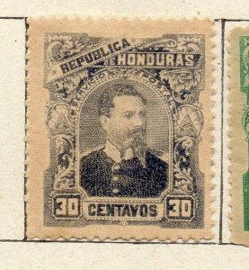 Honduras 1890 Early Issue Fine Mint Hinged 30c. NW-173887