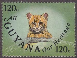 Guyana 929a Ocelot Cub Xica 1985