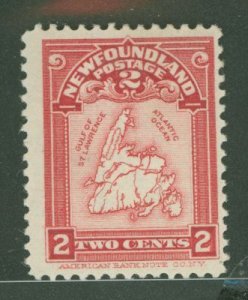 Newfoundland #86 Unused Single