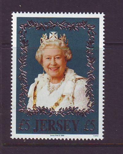 Jersey Sc 1215 2006  80th Birthday QE II stamp mint NH