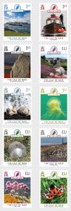 Isle of Man 2021 MNH Stamps Europa CEPT National Park Animals Flowers Ship