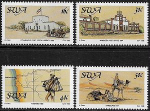 South West Africa #602-5 MNH Set - Postal Service