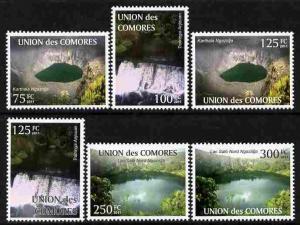 Comoro Islands 2011 Tourism perf set of 6 values unmounte...