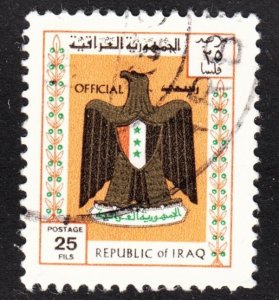 Iraq Scott O322 F to VF used. Lot #B.  FREE...