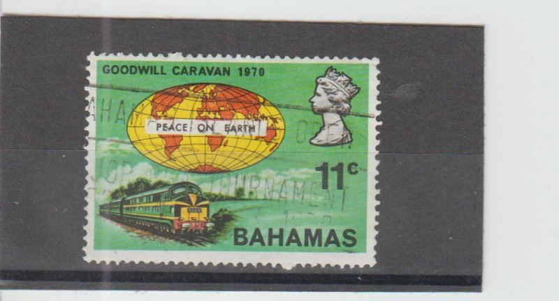 Bahamas  Scott#  304  Used  (1970 Train)