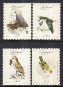 Madeira 115-118 Birds MNH VF