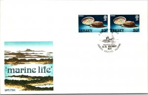 Jersey, Worldwide First Day Cover, Maritime