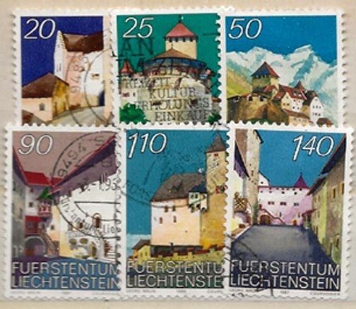 Dime Auction Liechtenstein 837-841 u