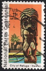 SC#C84 11¢ National Parks: City of Refuge, Hawaii Single (1972) Used