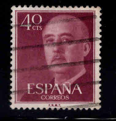 SPAIN Scott 820 Used Franco stamp