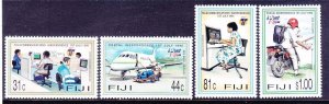 Fiji 767-70 MNH 1996 Computerized Postal Communications Set of 4