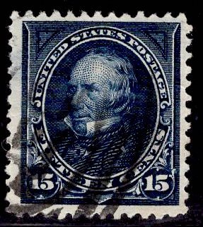 US Stamp #274 15c Dark Blue Clay USED SCV $17.50