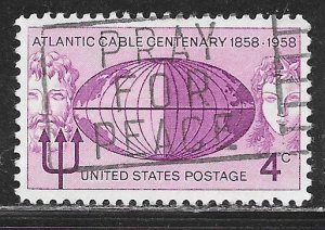 USA 1112: 4c Atlantic Cable, used, VF