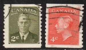 Canada Sc #309-310 Used