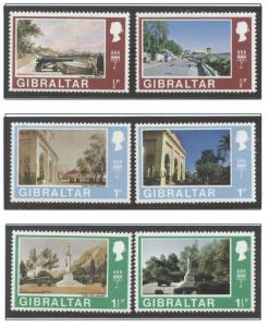 Gibraltar 241-272  MNH