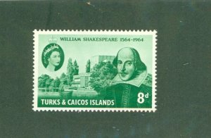 TURKS _ CAICOS 141 MNH BIN $0.30