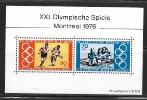 Germany Scott #B532 1972 Montreal Olympic Games  VF MNH - SCV=$2.00