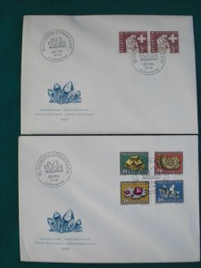 Switzerland 1958  Pro Patria B 272-6 FDC    kt3