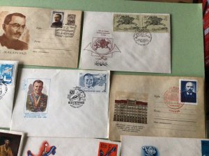 Russian Vintage Covers 12 Items Ref A1239 