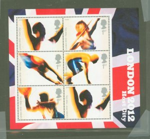 Great Britain #2301  Souvenir Sheet (Olympics)