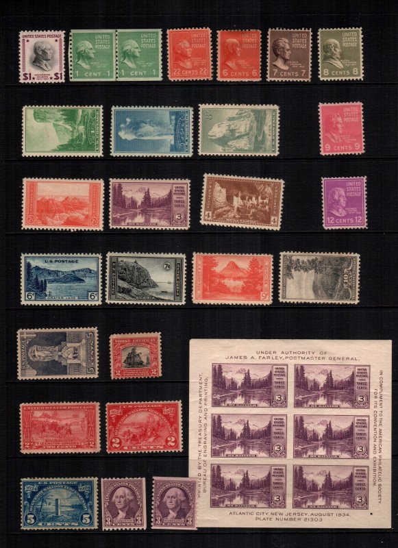 United States  26 MNH