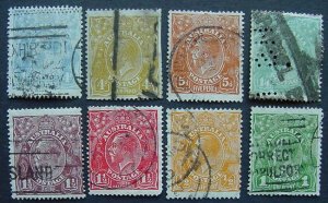 Australia, 27 different KGVs, used