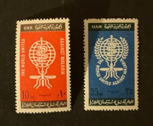 Stamps Egypt Scott #551-2 never hinged