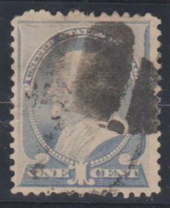 U.S. Scott #212-213 Franklin & Washington Stamp - Used Set