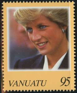 Vanuatu #718A Diana Princess of Wales 95v Postage Stamp Royalty Topical 1998 MLH