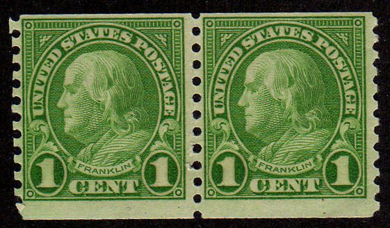 MALACK 597 F/VF OG NH Pair, Rich Color! (Stock Photo..MORE.. w2593