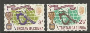 TRISTAN DA CUNHA 93-94, HINGED, WORLD CUP FOOTBALL- ENGLAND 1966