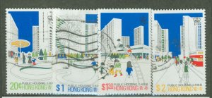 Hong Kong #376-379  Single (Complete Set)