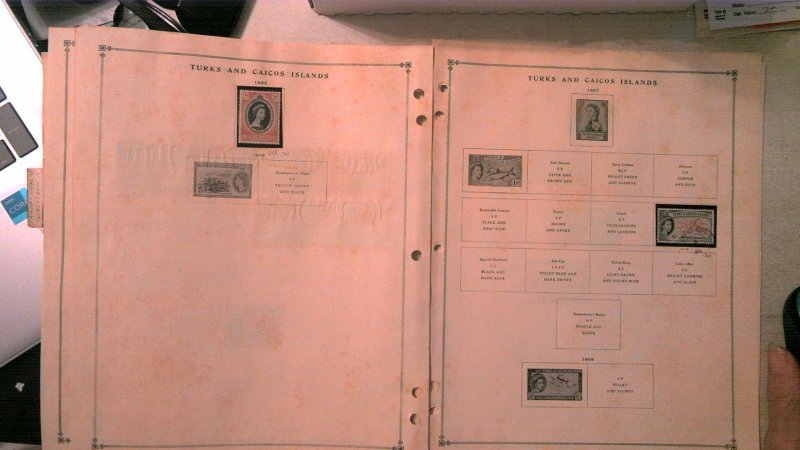 TURKS & CAICOS COLLECTION MINT/USED