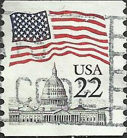 # 2115a USED FLAG OVER CAPITOL DOME