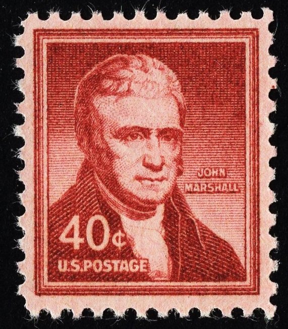 US 1050 MNH VF 40 Cent John Marshall