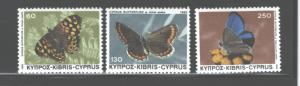 CYPRUS,1983, BUTTERFLIES