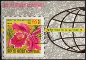 Equatorial Guinea 1972 Flowers CTO