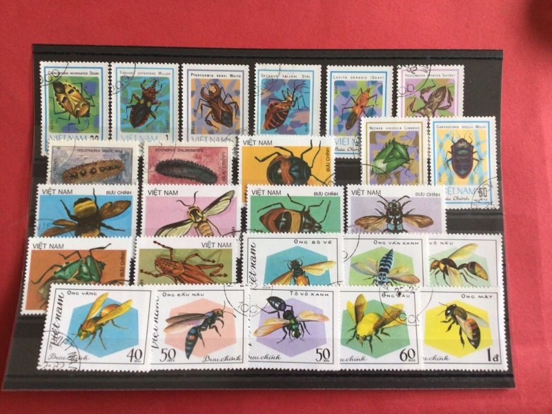 Vietnam Insects  Stamps R39151