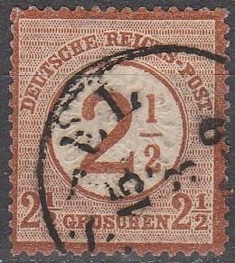 Germany #27 F-VF Used CV $42.50 (C7368)