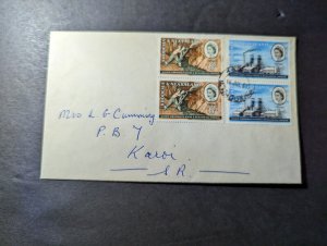 1961 British Rhodesia and Nyasaland Souvenir Cover Karoi Local Use