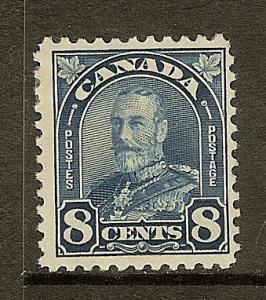 Canada, Scott #171, 8c King George V, Fine Centering, MH