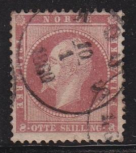 Norway 5 VF neat cancel  scv $ 55 ! see pic !