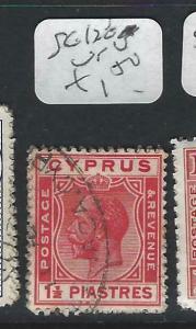 CYPRUS  (P0303B)  KGV  1 1/2P  SG 120   VFU