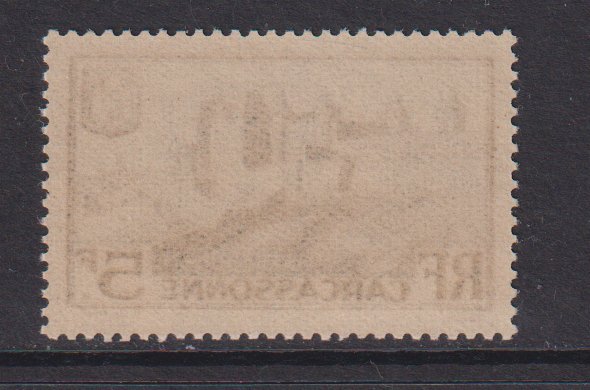 France  #345  MNH 1938 Carcassonne  5fr