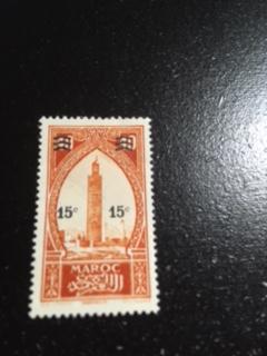 French Morocco sc 120 MH