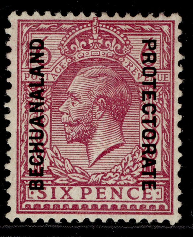 BECHUANALAND PROTECTORATE GV SG81, 6d reddish purple, M MINT.