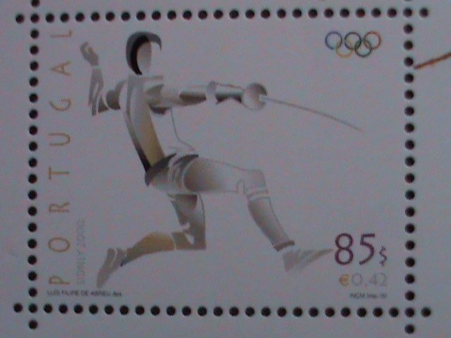 PORTUGAL-2000-SC#2387  SUMMER OLYMPIC-SYDNEY'2000 MNH S/S VERY FINE