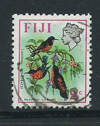 Fiji   QEII SG 459  FU Wmk sideways